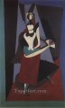 Blanquita Suarez con abanico 1917 cubismo Pablo Picasso